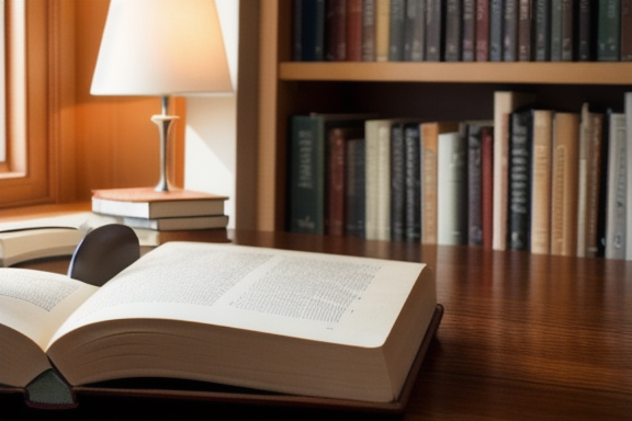 Person reading in a cozy reading nook